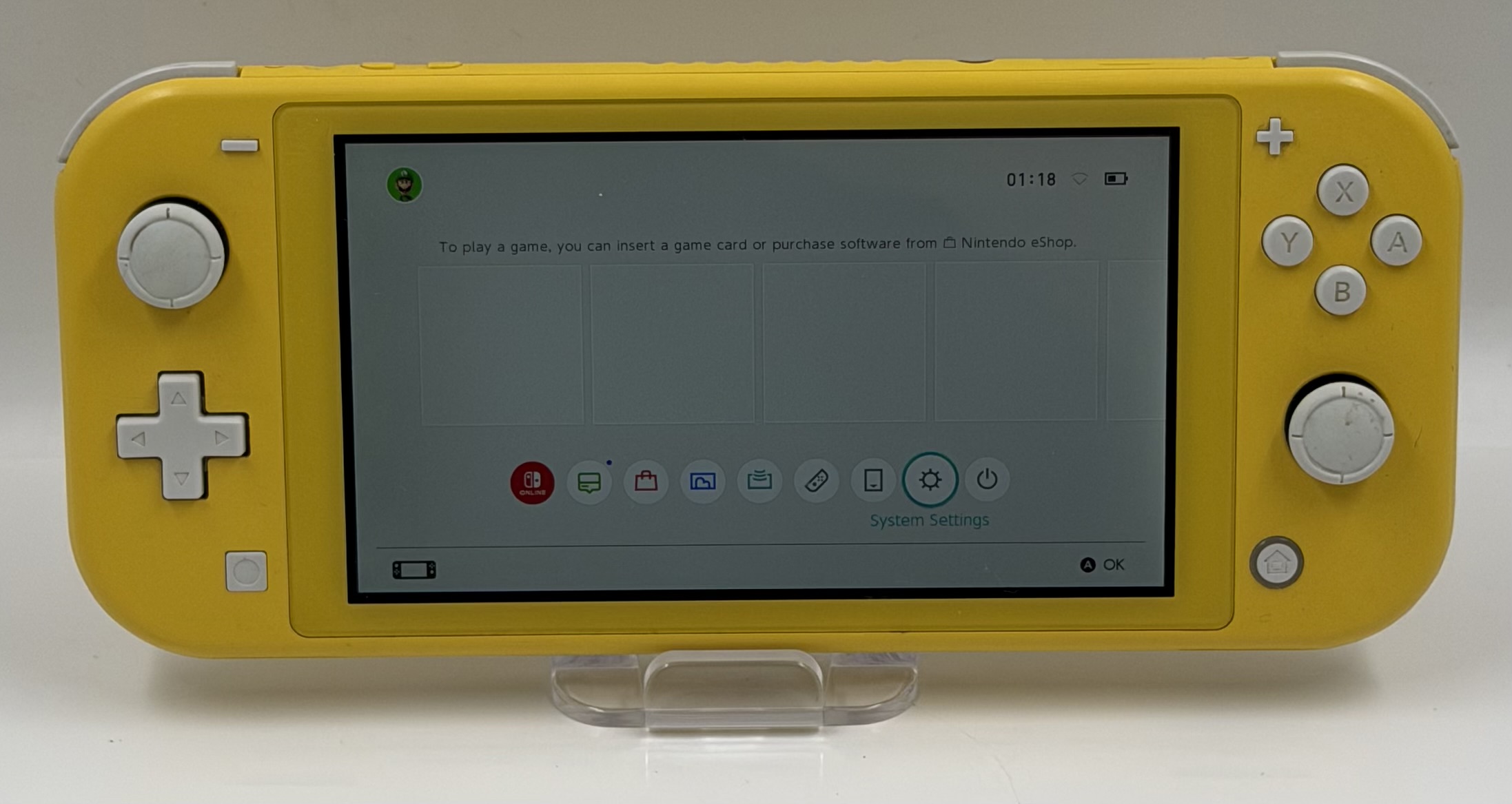 Pre-owned NINTENDO SWITCH LITE HDH-001 - NO CHARGER ( YELLOW
